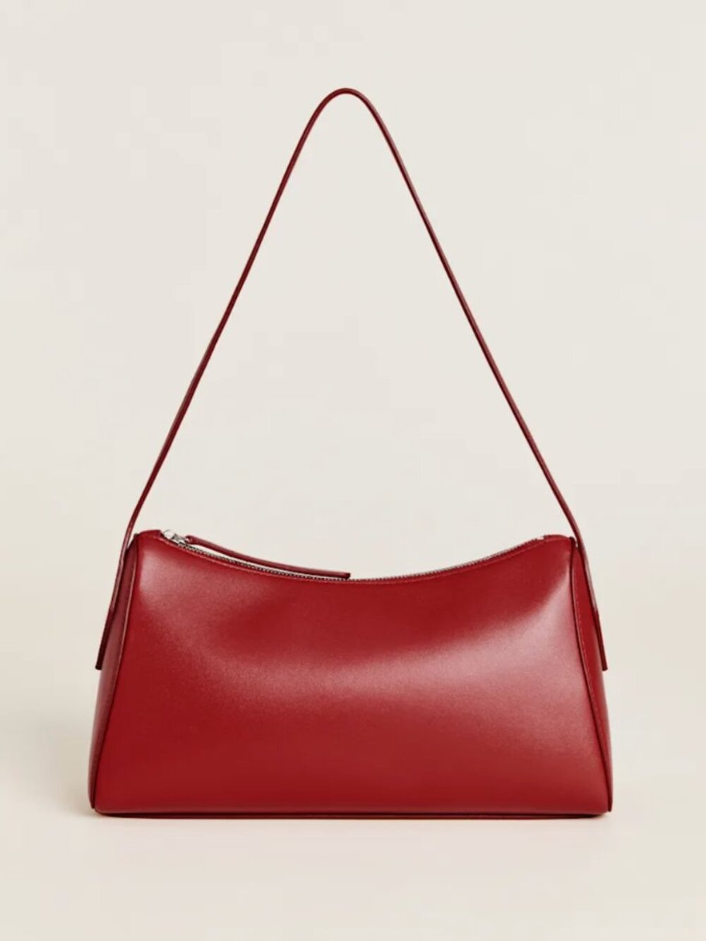 NWT REFORMATION Hannah Shoulder Bag, Lipstick Red